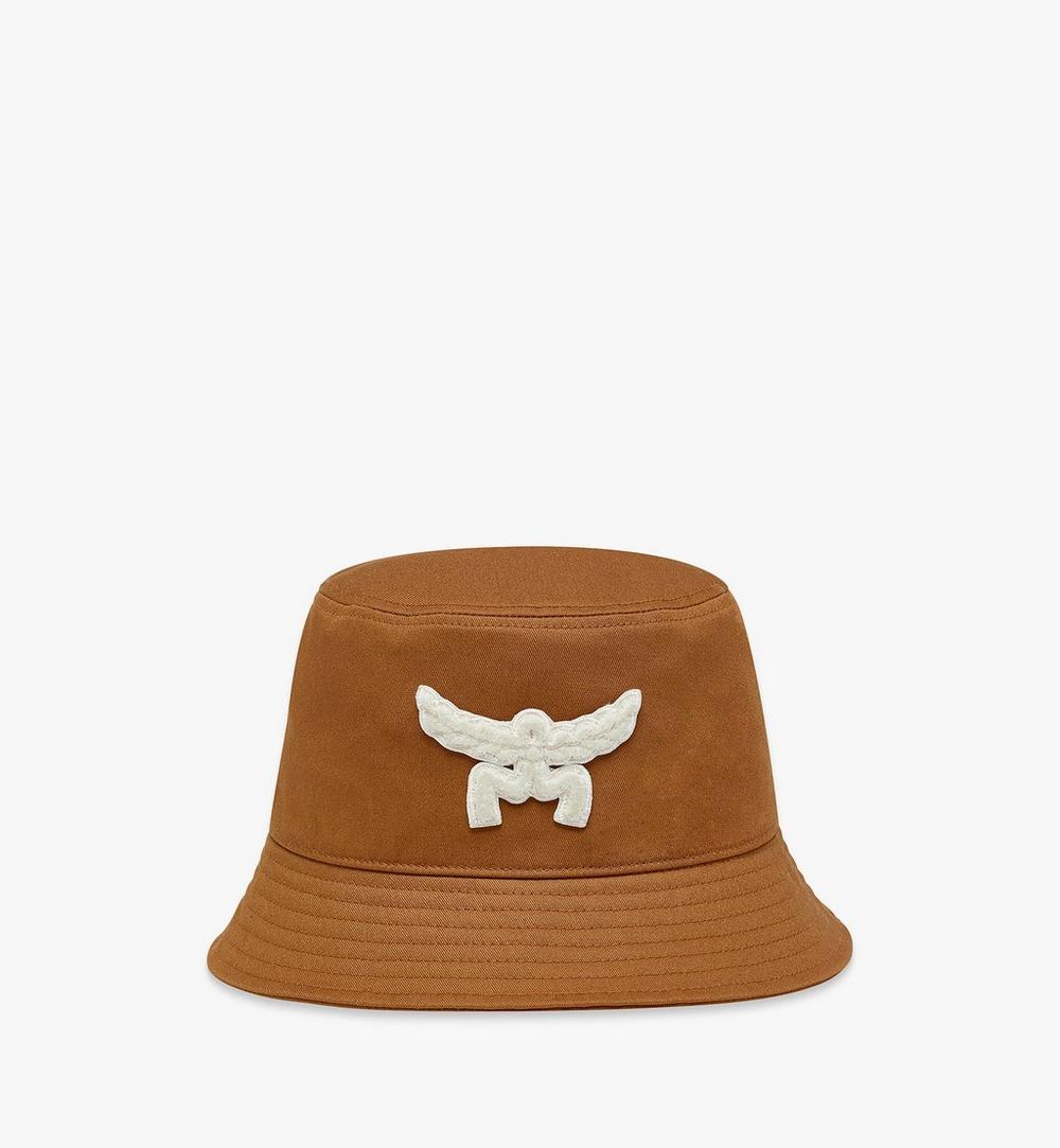 Essential Logo Bucket Hat in Cotton Twill 1 Essential Logo Bucket Hat in Cotton Twill 1